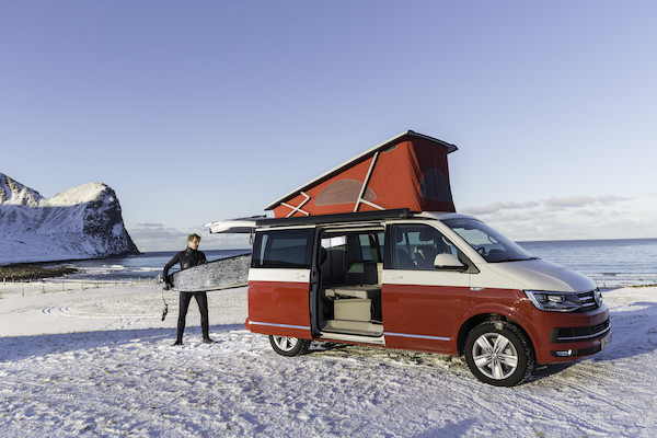 Volkswagen California - Lofoty, Norwegia
